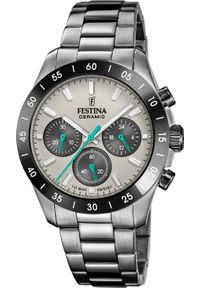 Zegarek męski Festina F20703-1 srebrny. Kolor: srebrny #1