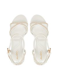 Aldo Sandały Bouclettie 13964895 Biały. Kolor: biały. Materiał: skóra #6