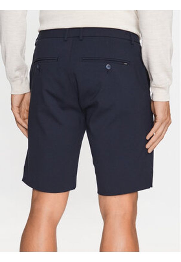 Casual Friday Szorty materiałowe 20504285 Granatowy Slim Fit. Okazja: na co dzień. Kolor: niebieski. Materiał: wiskoza, syntetyk. Styl: casual
