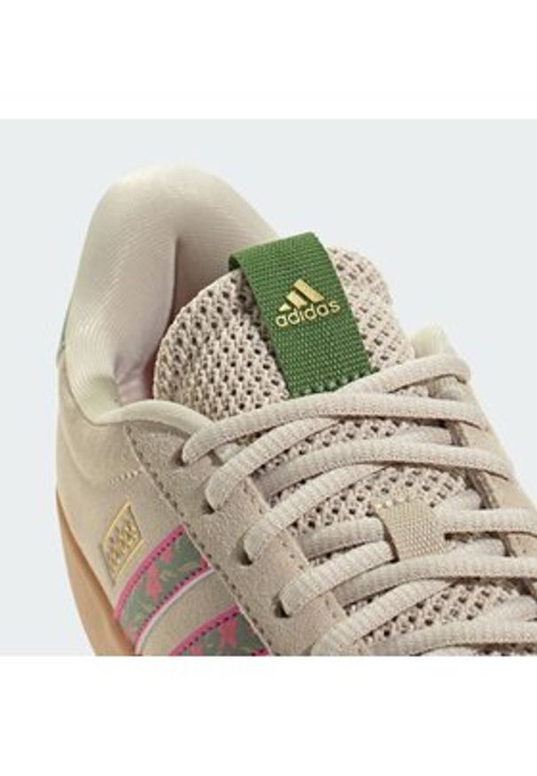 Adidas - adidas Sneakersy Vl Court 3.0 KI3355 Beżowy. Kolor: beżowy. Materiał: skóra, zamsz