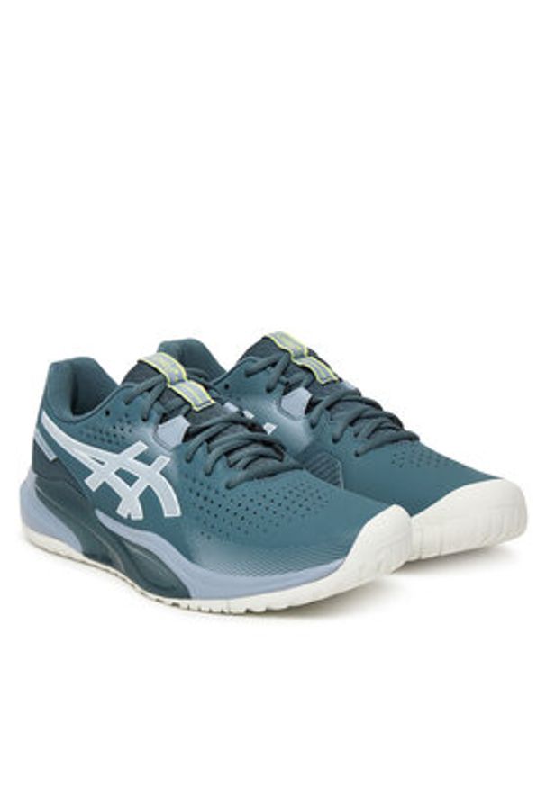Asics Buty do tenisa Gel-Challenger 15 1041A510 Zielony. Kolor: zielony. Materiał: skóra. Sport: tenis
