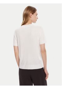 Calvin Klein T-Shirt LV044B206G Biały Regular Fit. Kolor: biały. Materiał: bawełna #3
