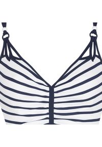 SUNFLAIR - Strój kąpielowy Basic. Kolekcja: moda ciążowa. Kolor: fioletowy, biały, niebieski, wielokolorowy. Materiał: elastan, poliamid #2