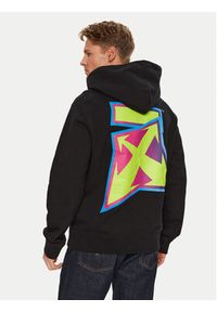 OFF-WHITE - Off-White Bluza OMBB097F22FLE0061070 Czarny Regular Fit. Kolor: czarny. Materiał: bawełna #5