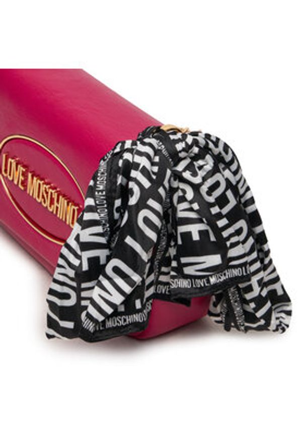 Love Moschino - LOVE MOSCHINO Torebka JC4032PP1LLE162A Różowy. Kolor: różowy. Materiał: skórzane