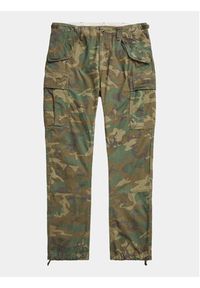 Polo Ralph Lauren Spodnie materiałowe 710932311001 Zielony Slim Fit. Kolor: zielony. Materiał: bawełna #4