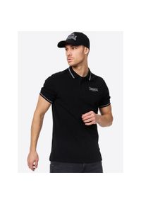 Polo Lonsdale Causton. Typ kołnierza: polo. Kolor: czarny #1