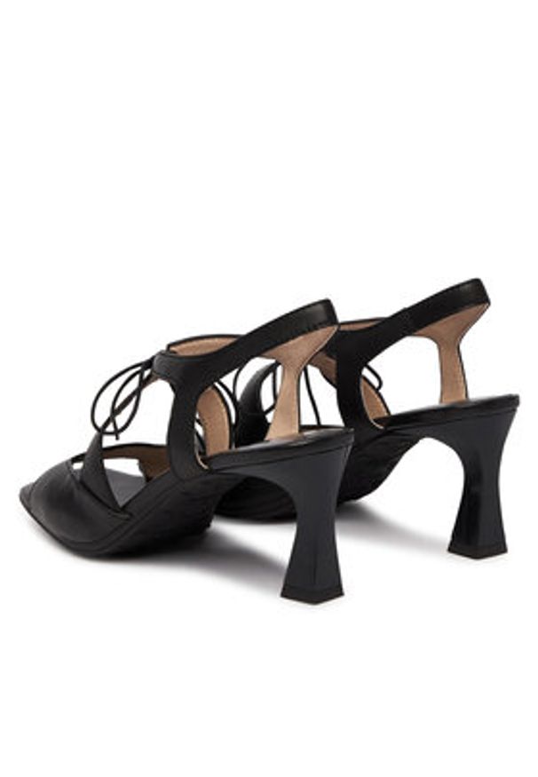 Hispanitas Sandały HV264650 C003 Czarny. Kolor: czarny. Materiał: skóra