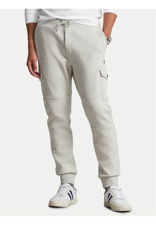 Polo Ralph Lauren Spodnie dresowe 710881522006 Szary Regular Fit. Kolor: szary. Materiał: syntetyk