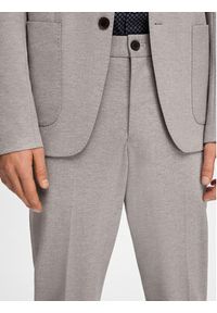 Selected Homme Spodnie garniturowe 16092485 Szary Slim Fit. Kolor: szary. Materiał: syntetyk #6