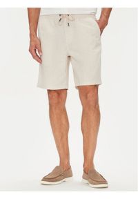 U.S. Polo Assn. Szorty materiałowe MUP4050 Beżowy Slim Fit. Kolor: beżowy. Materiał: bawełna