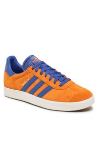 Adidas - Buty adidas Gazelle Shoes GY7374 Pomarańczowy. Kolor: pomarańczowy. Materiał: skóra