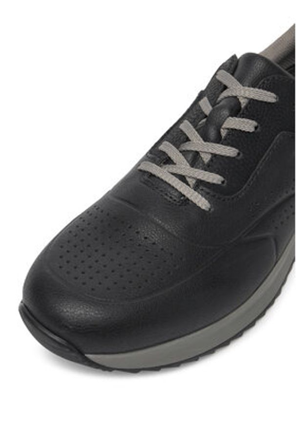 Rieker Sneakersy 16127-00 Czarny. Kolor: czarny. Materiał: skóra