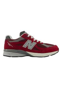 Buty do chodzenia damskie New Balance 990 V3. Kolor: czerwony, brązowy, wielokolorowy. Sport: turystyka piesza