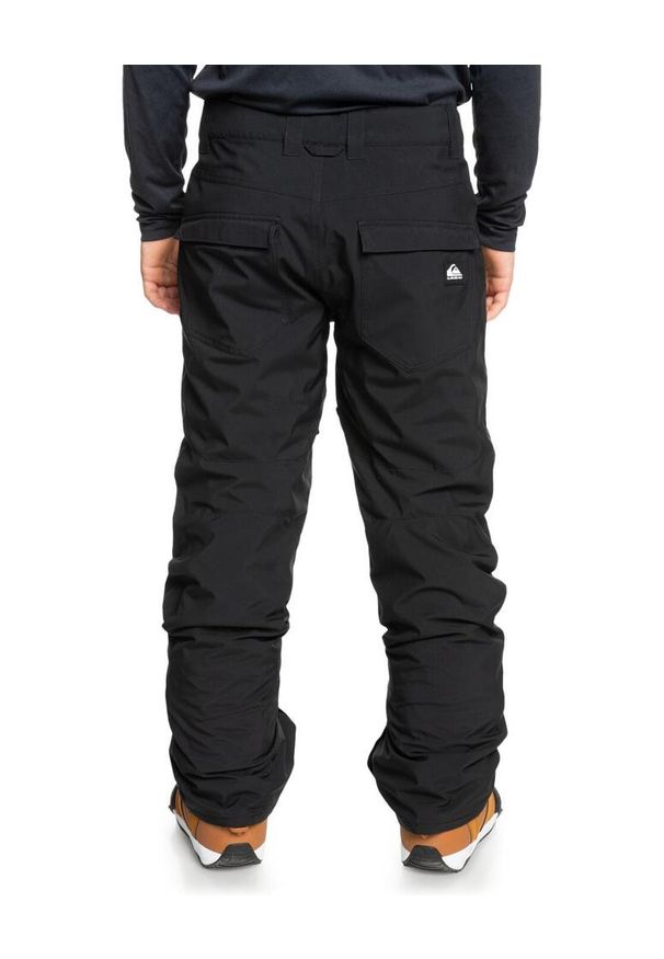 Spodnie snowboardowe męskie Quiksilver Estate. Kolor: czarny. Materiał: poliester. Sezon: zima. Sport: snowboard