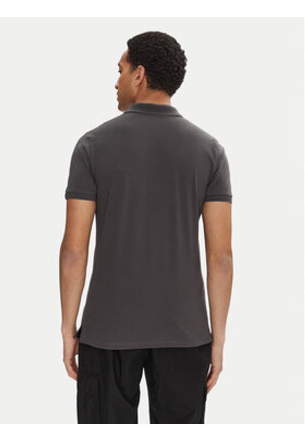 Alpha Industries Polo X-Fit 136600 Szary Regular Fit. Typ kołnierza: polo. Kolor: szary. Materiał: bawełna