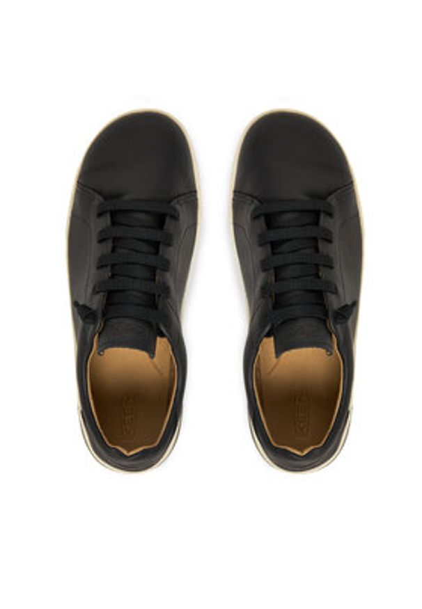 keen - Keen Sneakersy KNX Lace 1028351 Czarny. Kolor: czarny. Materiał: skóra