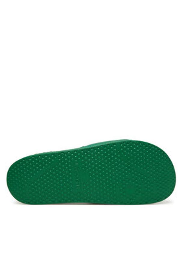 Lacoste Klapki Serve Sliders 7-49CMA0041 Zielony. Kolor: zielony. Materiał: skóra