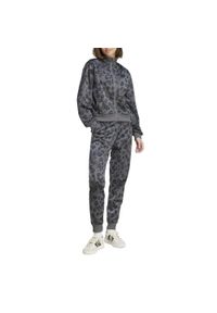 Adidas - Dres Essentials Feelcozy Aop Rozmiar S Szary - JY2687. Kolor: szary. Materiał: dresówka. Wzór: motyw zwierzęcy