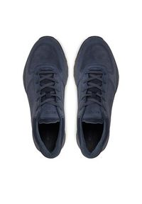 ecco - ECCO Sneakersy Exostride M GORE-TEX 83530401303 Granatowy. Kolor: niebieski. Materiał: skóra, nubuk. Technologia: Gore-Tex #6
