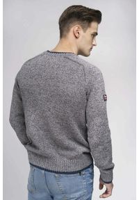 Bluza Lonsdale Borden. Kolor: szary. Materiał: bawełna, poliester. Wzór: nadruk #2