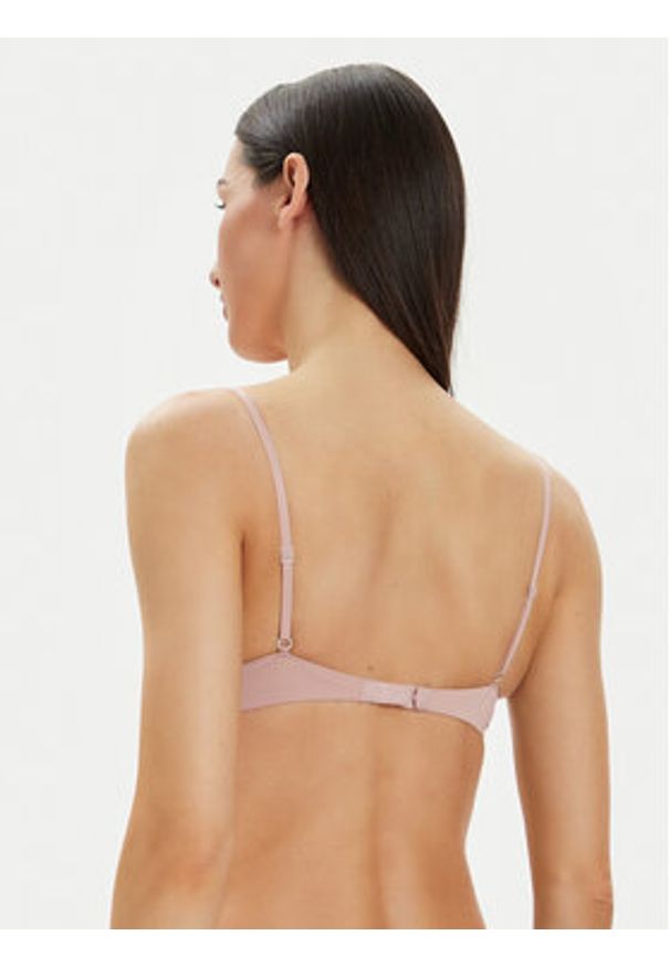 Calvin Klein Underwear Biustonosz balkonetka 000QF7292E Różowy. Kolor: różowy. Materiał: syntetyk