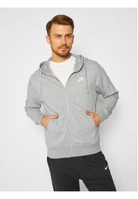 Nike Bluza Sportswear Club BV2648 Szary Standard Fit. Kolor: szary. Materiał: bawełna