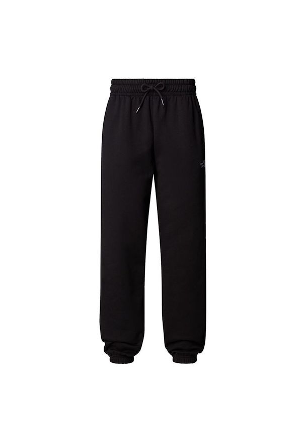 Spodnie The North Face Essential Jogger 0A8A6KJK31 - czarne. Kolor: czarny. Materiał: dresówka, materiał, bawełna