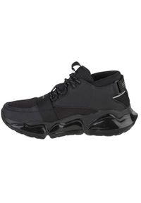 skechers - Buty do chodzenia męskie Skechers Air Cushioning Mega. Zapięcie: rzepy. Kolor: czarny. Materiał: guma, materiał, tkanina, syntetyk. Szerokość cholewki: normalna. Sport: turystyka piesza