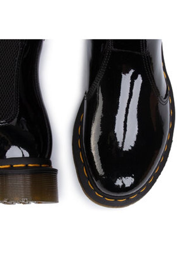Dr. Martens Sztyblety 2976 Patent Lamper 25278001 Czarny. Kolor: czarny. Materiał: skóra, lakier