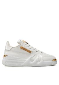 Giuseppe Zanotti Sneakersy RM40002 Biały. Kolor: biały. Materiał: skóra