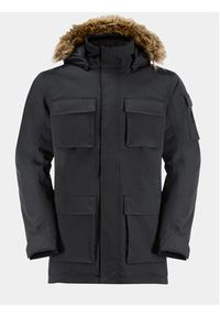 Jack Wolfskin Kurtka zimowa Glacier Canyon Parka 1107674 Czarny Regular Fit. Kolor: czarny. Materiał: syntetyk. Sezon: zima