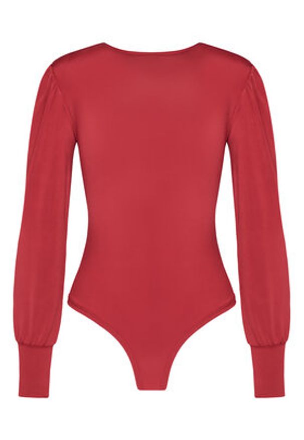 ACCESS FASHION Body 54-2018-324 Czerwony Slim Fit. Kolor: czerwony. Materiał: syntetyk