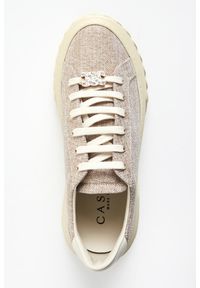 Casadei - Sneakersy damskie skórzane CASADEI. Materiał: skóra #4