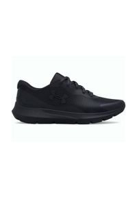 Buty Under Armour Unisex Lifestyle Sneakers Czarne. Okazja: na co dzień. Kolor: czarny. Materiał: tkanina. Sport: bieganie #1