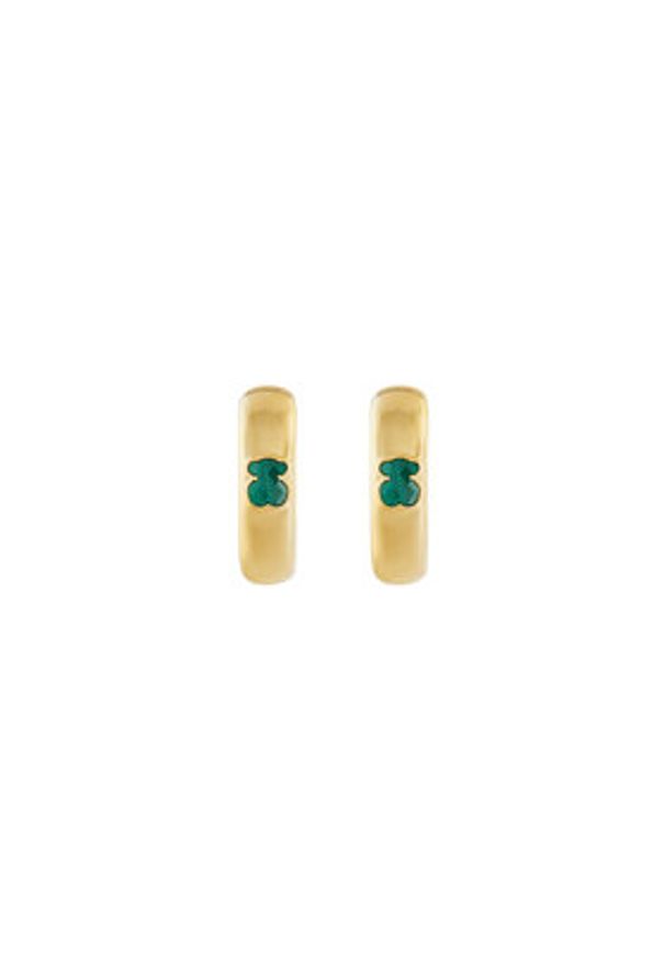 Tous - TOUS Kolczyki Icon Color 1003387700 Złoty. Materiał: srebrne. Kolor: złoty