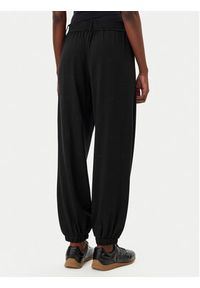 Liu Jo Sport Spodnie dresowe TA5193 J5942 Czarny Relaxed Fit. Kolor: czarny. Materiał: bawełna #4