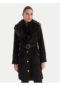 Marciano Guess Płaszcz wełniany 5BGL26 1799Z Czarny Regular Fit. Kolor: czarny. Materiał: syntetyk #1