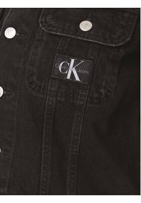 Calvin Klein Jeans Kurtka jeansowa 90's J20J221820 Czarny Regular Fit. Kolor: czarny. Materiał: bawełna #6