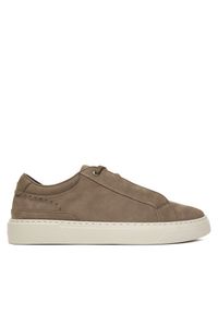 Sneakersy BOSS. Kolor: beżowy