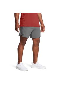 Spodenki krótkie męskie Under Armour Vanish Woven 6in Shorts. Kolor: szary. Długość: krótkie. Sport: bieganie #1