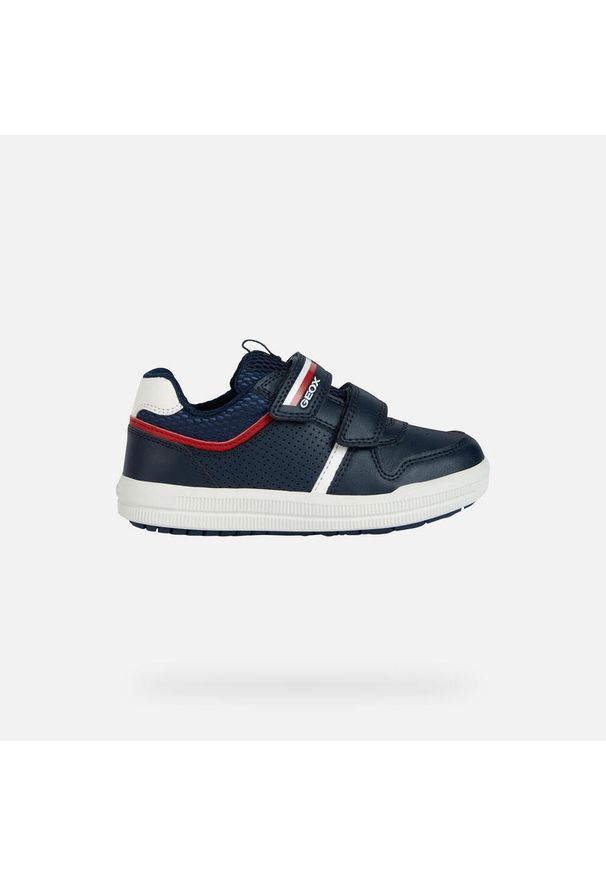 Buty juniorskie Geox Arzach. Okazja: na co dzień. Kolor: czerwony, niebieski, wielokolorowy