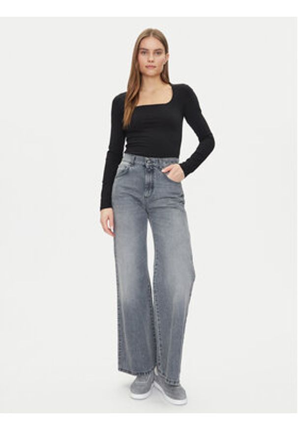 GAP - Gap Bluzka 637795-00 Czarny Regular Fit. Kolor: czarny. Materiał: bawełna