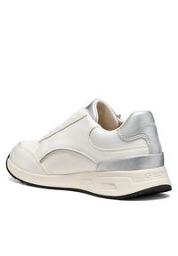 Geox Sneakersy D Bulmya D65NQB 05411 C1000 Biały. Kolor: biały. Materiał: skóra #5