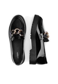 DeeZee Loafersy WS5621-18 Czarny. Kolor: czarny. Materiał: syntetyk #6