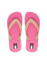 Tommy Jeans Japonki Logo Summer Sandal EN0EN02979 Beżowy. Kolor: beżowy. Materiał: syntetyk #1