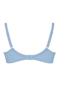 Hunkemöller Biustonosz z fiszbiną Diva 301189 Błękitny. Kolor: niebieski. Materiał: syntetyk
