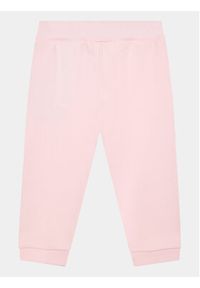 Guess Komplet body i spodnie H3YW19 KA6W4 Różowy Regular Fit. Kolor: różowy. Materiał: bawełna