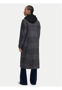 Desigual Płaszcz wełniany Capucha 25WWEW13 Szary Regular Fit. Kolor: szary. Materiał: syntetyk #7