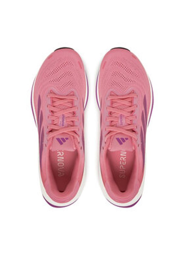 Adidas - adidas Buty do biegania Supernova Rise 2 W JR5847 Różowy. Kolor: różowy. Materiał: materiał